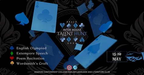 AELLC Presents Inter House Talent Hunt 2024, Adamjee Cantonment College ...