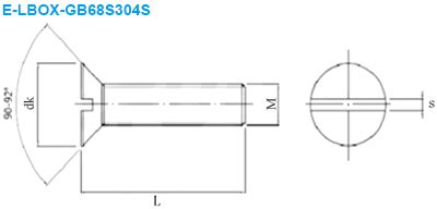Slotted Countersunk Head Screws - Stainless Steel SUS304 | MISUMI ...