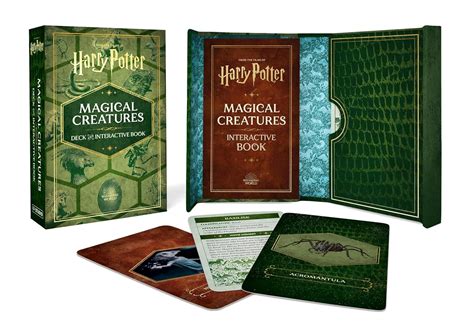 Buy Harry Potter Magical Creatures Deck and Interactive Book Book ...
