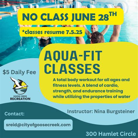 Fitness | The City of Goose Creek, SC