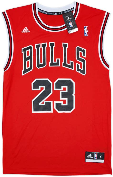 2010-14 Chicago Bulls Jordan #23 adidas Away Jersey (S)