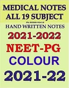 ANATOMY Prepladder FMGE - Handwritten Notes All 19 Subjects 2021 ...