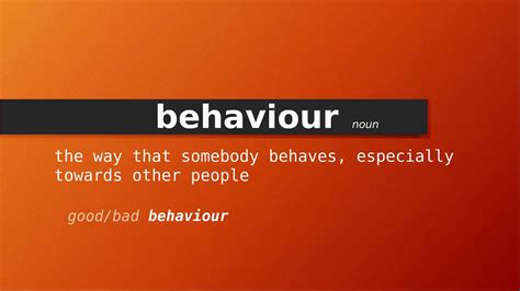 Behavior Definition 的图像结果