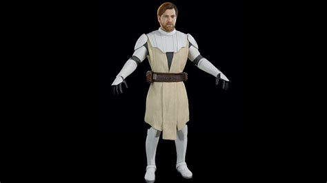 Obi Wan Kenobi Clone Wars Kostuum