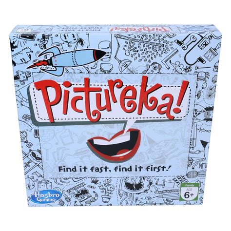 Pictureka! Board Game For Family and Kids Ages 6 and Up, Indoor Classi ...
