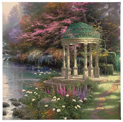 The Garden of Prayer - 20" x 20" Gallery Wrapped Canvas – Thomas ...