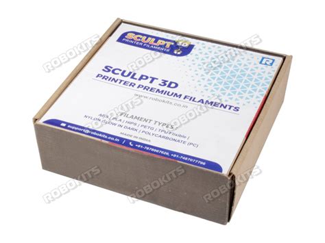 Sculpt 1.75mm PETG 3D Printer Premium Filament 1KG - Orange Sculpt 1 ...