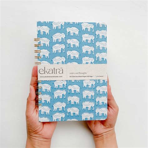 Buy Handcrafted Sustainable A5 Wire Bound Journal | 100 GSM Online On ...