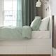 SONGESAND bed frame with 2 storage boxes, white, 160x200 cm (63x783/4 ...