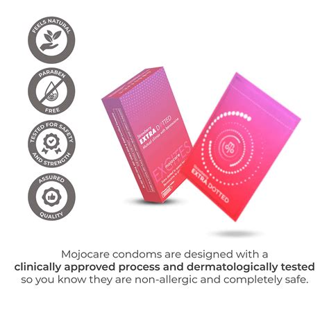Buy MOJOCARE EXCITES - STRAWBERRY EXTRA DOTTED CONDOMS Online & Get ...