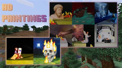 Minecraft Default Paintings