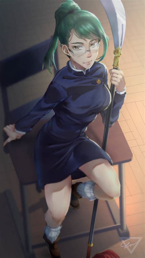 Maki Zenin (Jujutsu Kaisen 0) by EthanArts2016 on DeviantArt