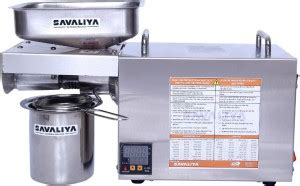 Savaliya Industries Savaliya Home Use Oil Maker Machine SI-702- Temp ...