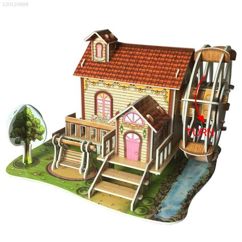 ELECTROPRIME 97AE Creative Water Car Cabin Carousel Learning DIY ...