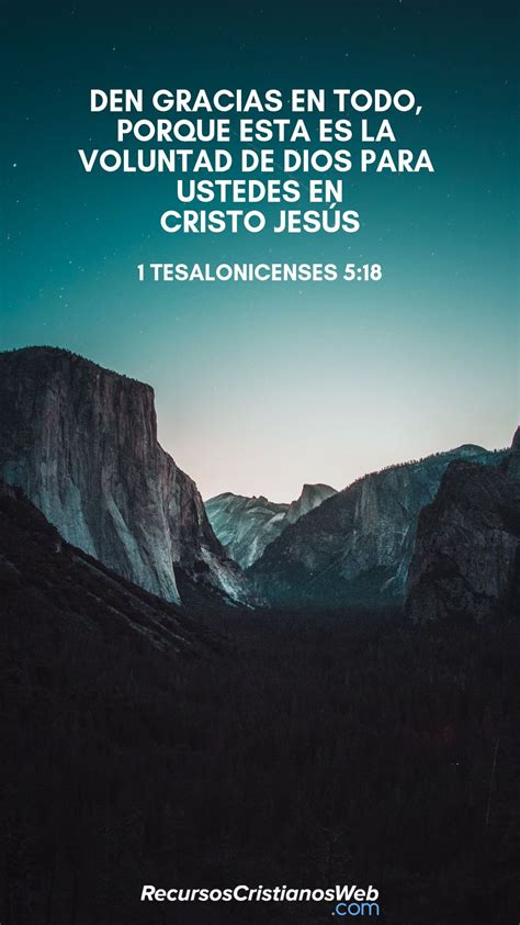 Versículos Bíblicos de Agradecimiento - 1 Tesalonicenses 5:18 | Palabra ...