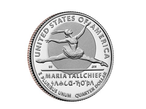 New U.S. Quarter Honors Maria Tallchief, America's First Prima Ballerina