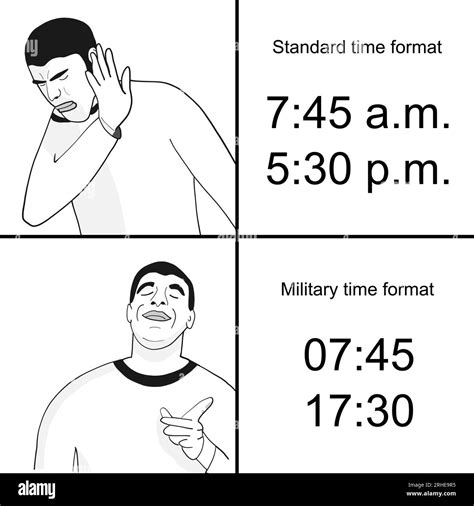 Clock funny Black and White Stock Photos & Images - Alamy