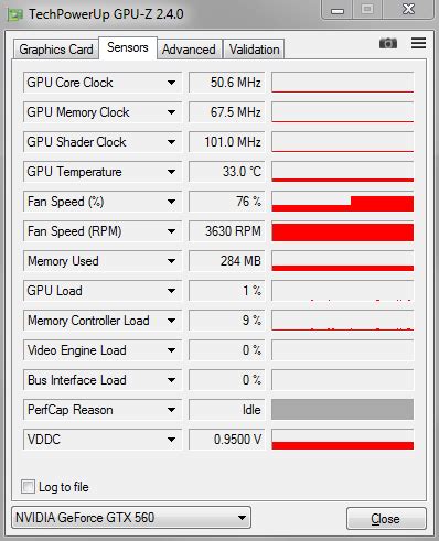 GPU Fan Speed Test 的图像结果
