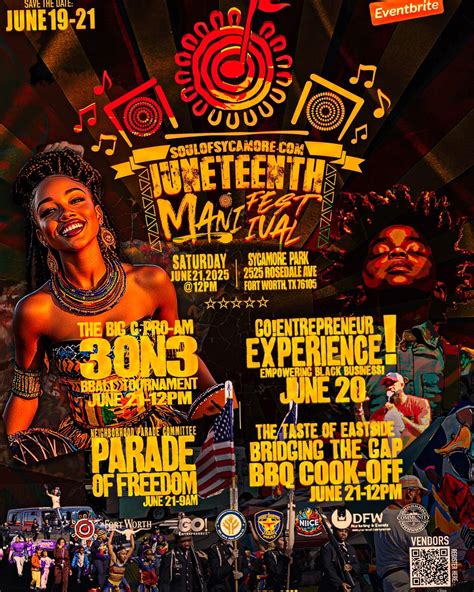 Juneteenth Mani-Festival , Soul of Sycamore Juneteenth Music & Art ...