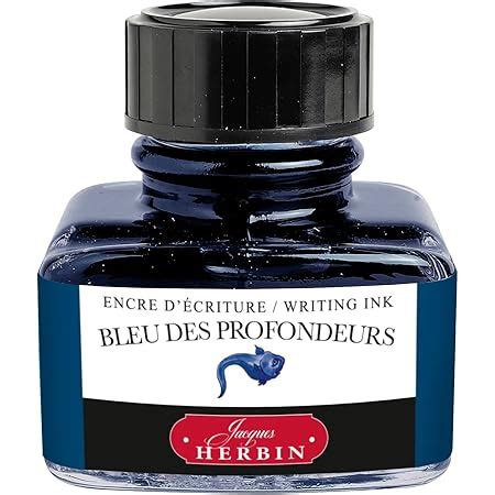 Herbin "D Ink Bottle (Bleu des Profondeurs - 30ML) 13018T : Amazon.in ...