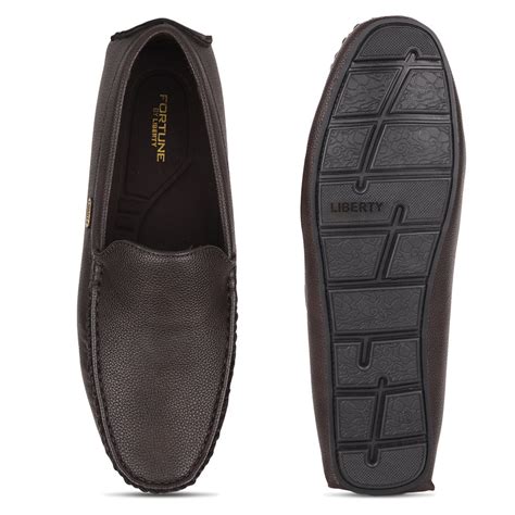 Buy Fortune Brown Loafers For Men VCL-108 By Liberty