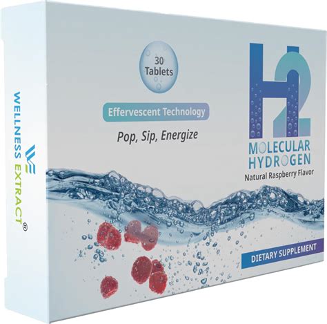 Amazon.com: Wellness Extract H2 Molecular Hydrogen Water Tablets with ...