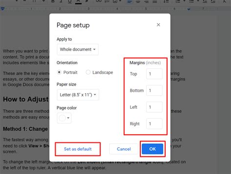 Google Docs Margins: Easy Change Guide