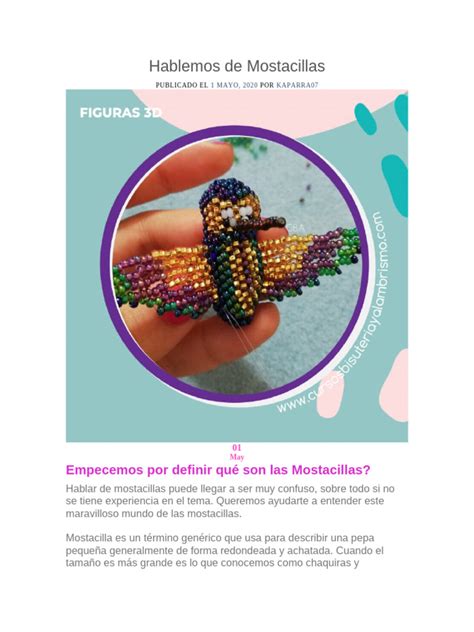 Image result for Tutorial Mostacillas