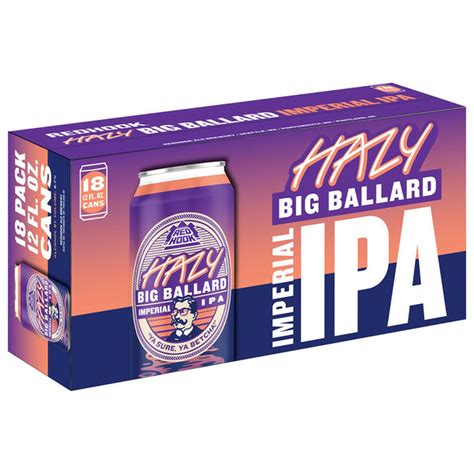 Redhook Hazy Big Ballard Imperial IPA Beer (12 fl oz) Delivery or ...