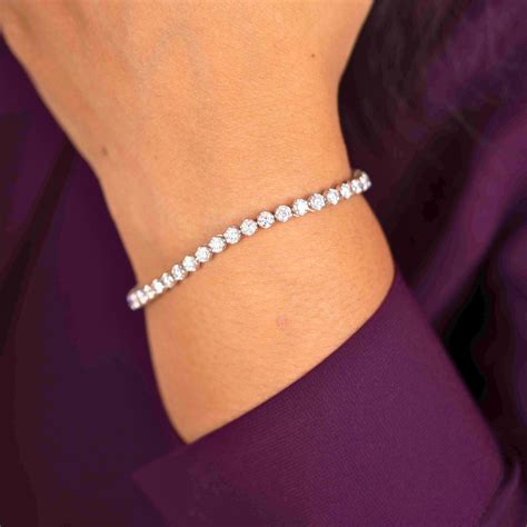 Buy Certified Diamond & Moissanite Tennis Bracelets | Vai Ra