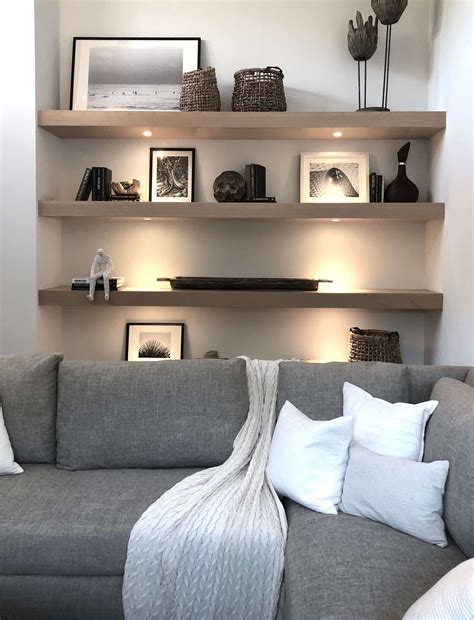 7 Modern Floating Shelves To Elevate Your Living Room Decor