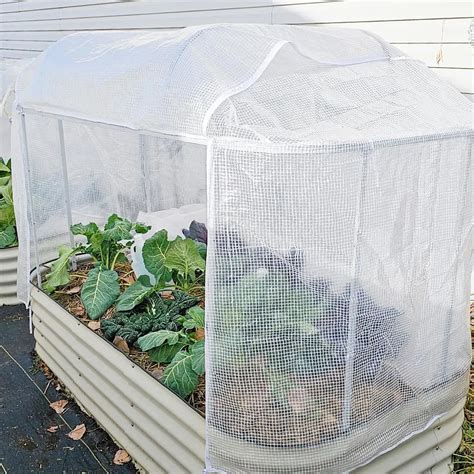 garden bed cover system