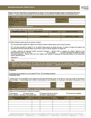 Daman Reimbursement Claim Form - Fill Online, Printable, Fillable ...