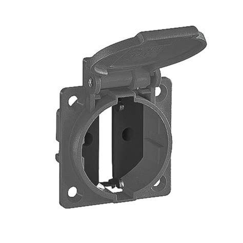 1661060 ABL Sursum | ABL Sursum Grey 1 Gang Plug Socket, 2P + PE Poles ...