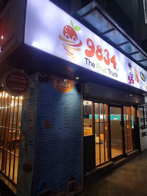 Menu at 9834 The Fruit Truck Ahmedabad (Navrangpura), Ahmedabad, Ground ...