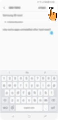 How to create nickname and write new post on Samsung Members in Galaxy ...