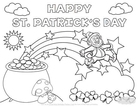 St Patrick Coloring Pages