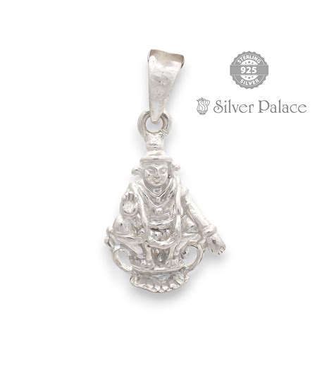 925 Silver Radhe Collection Ayyappan Pendant For Men - Silver Palace