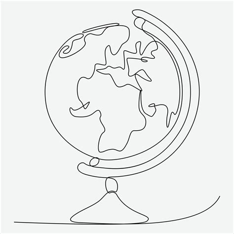 Earth Line Art 的图像结果