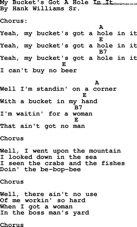 Bucket Man Lyrics at JENENGE blog