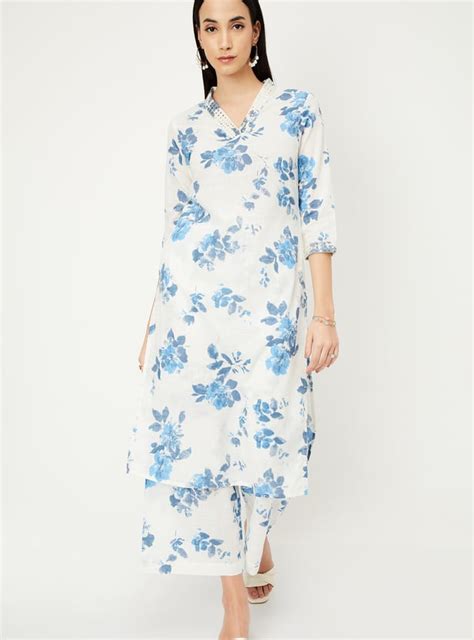 Buy Women Floral Printed Kurta Set Online at just Rs. 999.0 ...