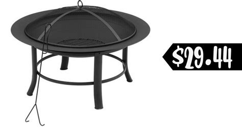 Mainstay Fire Pit for $29.44 :: Southern Savers