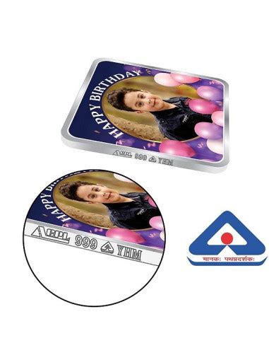 Precious Moments Personalised BIS Hallmarked Happy Birthday Silver ...