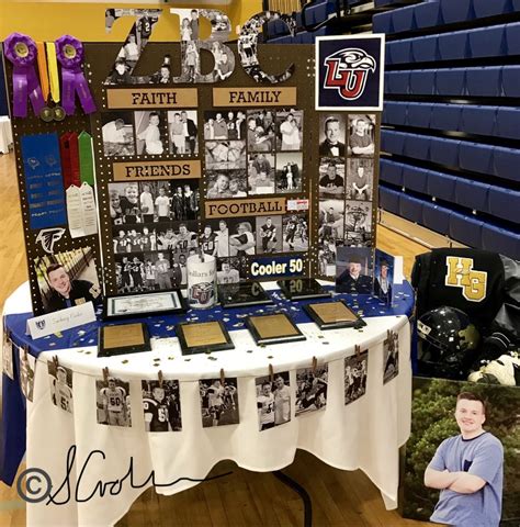 Senior board. Faith, Family, Friends, and Football. | High school ...