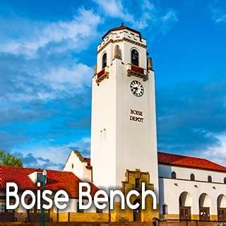 Image result for Boise Bench Map