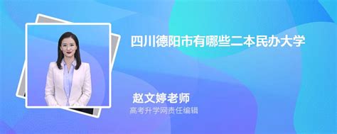 四川德阳市有哪些二本民办大学 2023年分数线排名