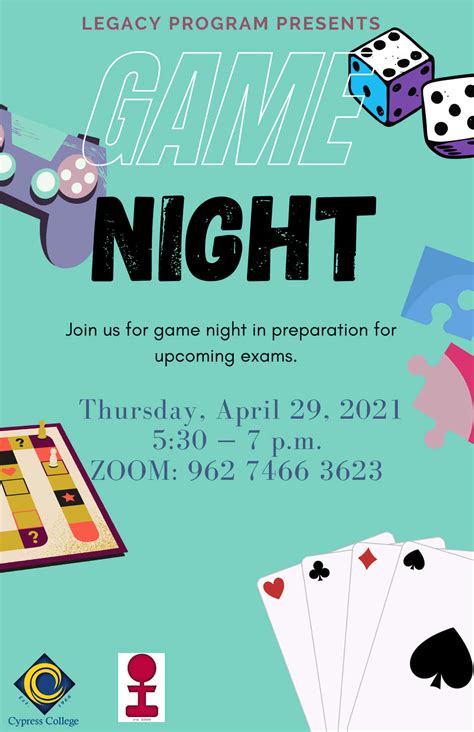 Download Game Night Flyer | Wallpapers.com