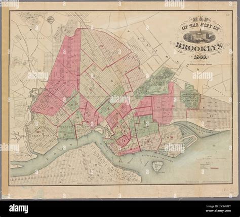Map of the city of Brooklyn Cartographic. Maps. 1869. Lionel Pincus and ...