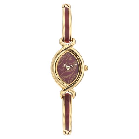 Buy Online Titan Quartz Analog Maroon Dial Watch for Women - nc2251ym25 ...