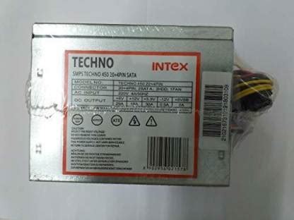 Intex SMPS Techno 450 Watt 450 Watts PSU - Intex : Flipkart.com